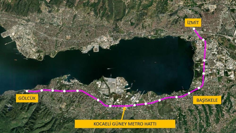 Kocaeli'de Yeni Raylı Sistem Projesi Başlıyor
