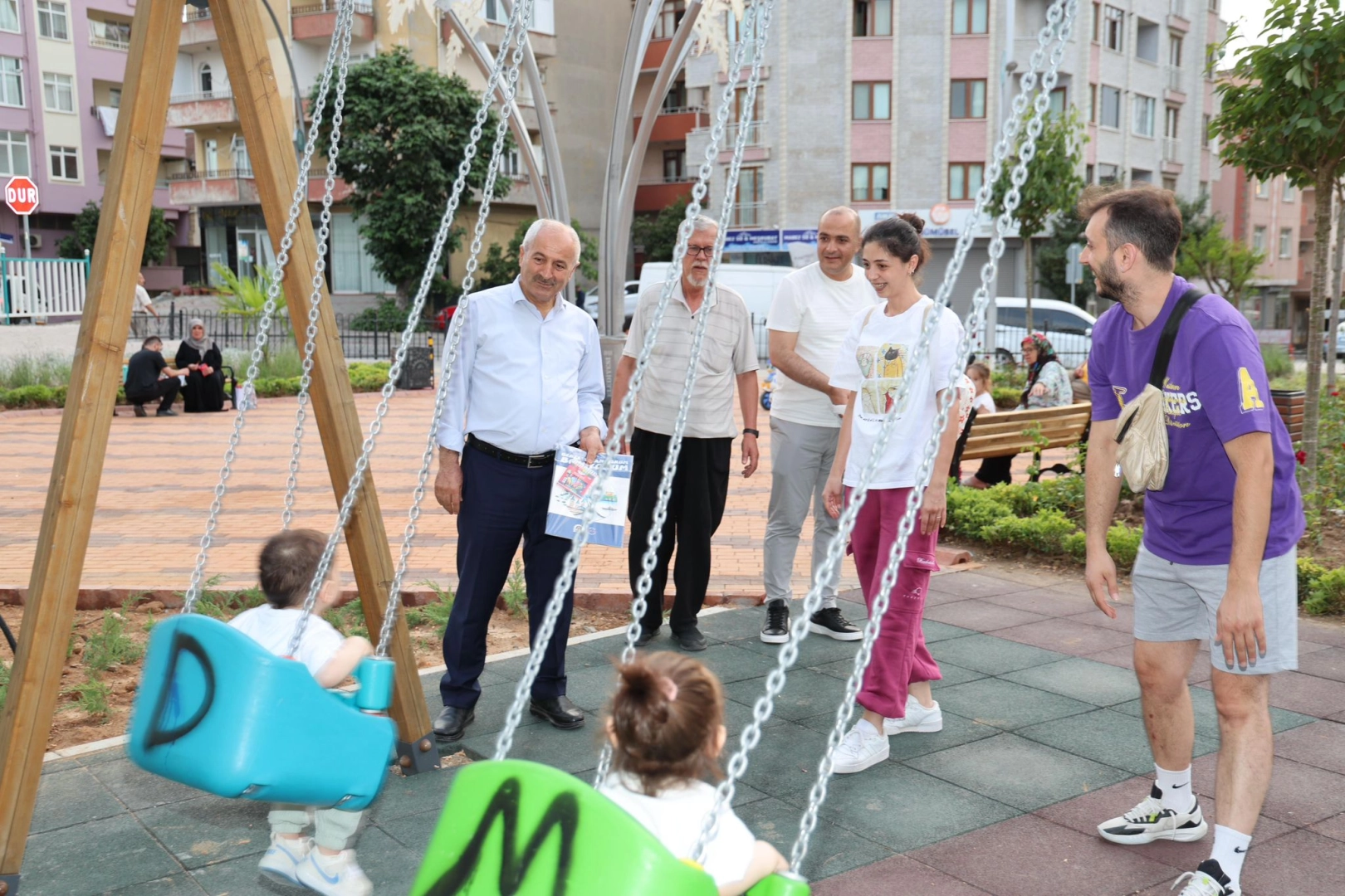Gebze Belediye Başkanı, Yeni Çocuk Parkını İnceledi