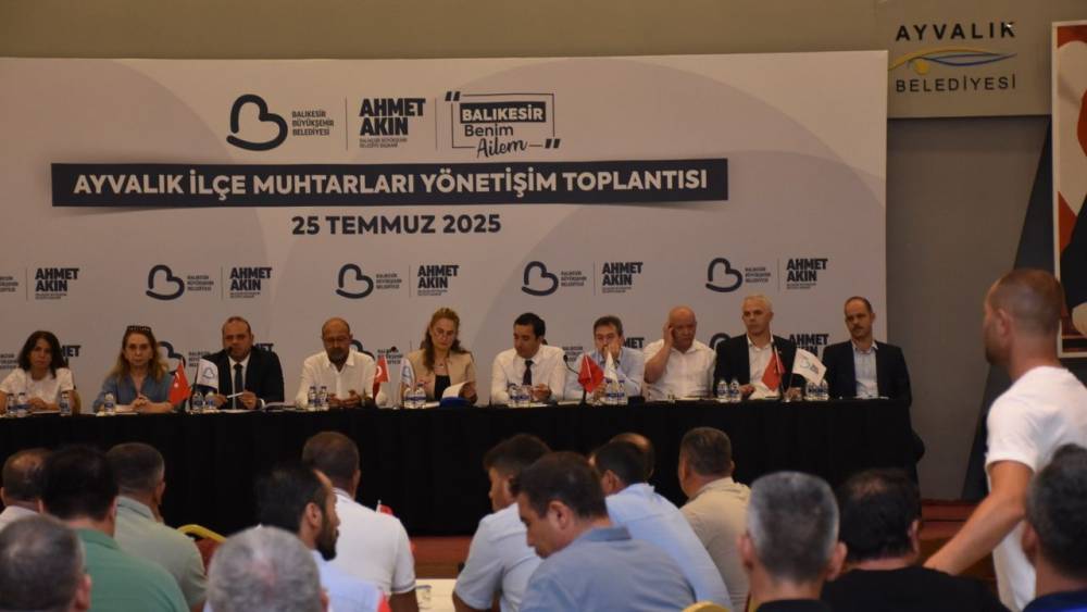 Balıkesir'de Muhtarların Talepleri Dinlendi