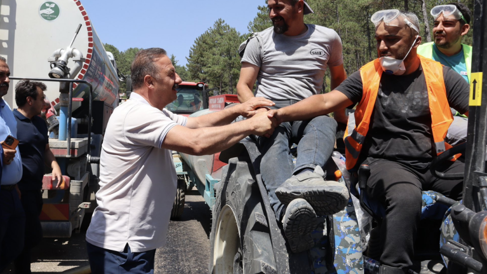 Bursa Yangınında Büyük Hasar