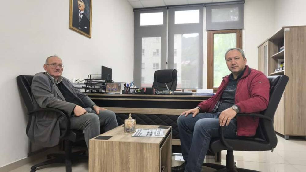 BHA Muhabiri Özcan'dan Türkmen'e ziyaret