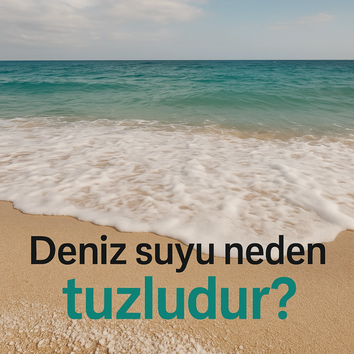 Deniz suyu neden tuzludur?
