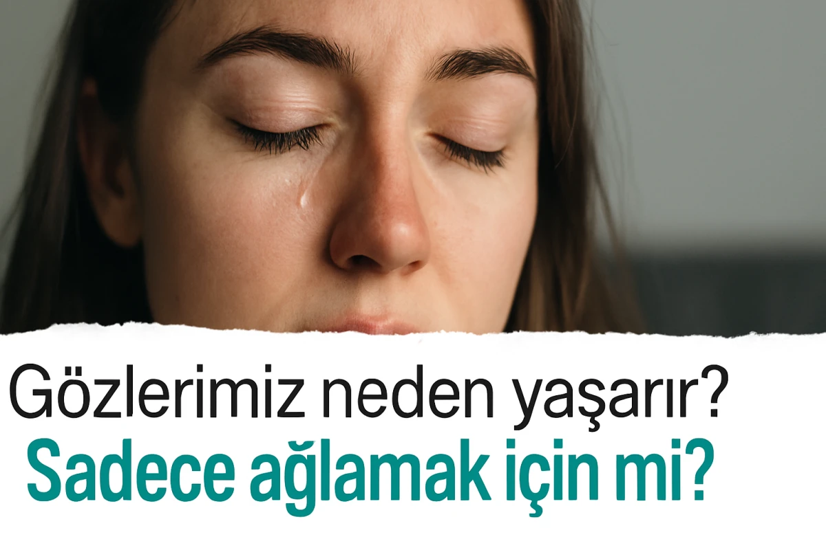 Gözlerimiz neden yaşarır? Sadece ağlamak için mi?