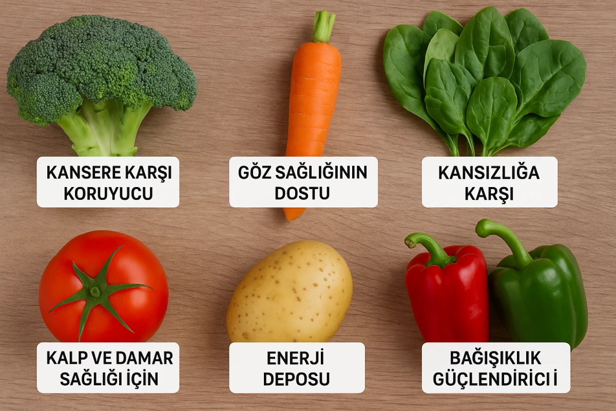 Hangi Sebze Neye İyi Gelir? Şifa Deposu Listesi