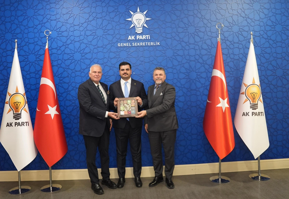 İAOSB YÖNETİMİ’NDEN EYÜP KADİR İNAN’A ZİYARET
