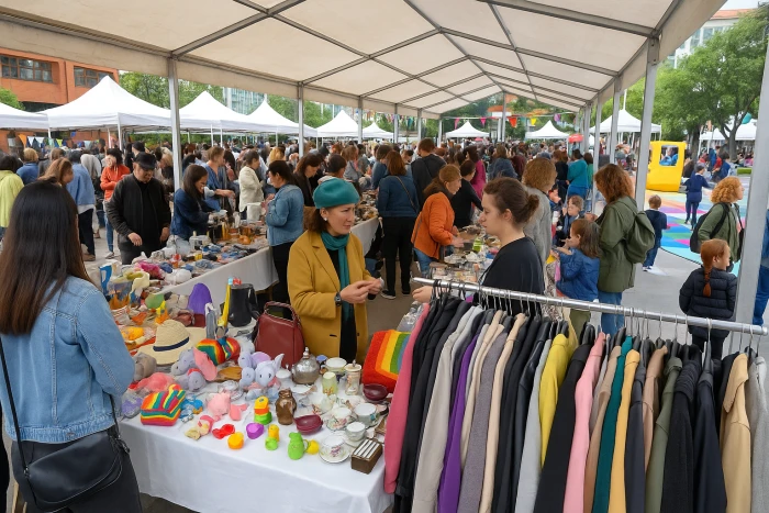 İSTANBUL’DA “YENİDENFEST”E YOĞUN İLGİ: 100 TEZGAH, YÜZLERCE ÜRÜN