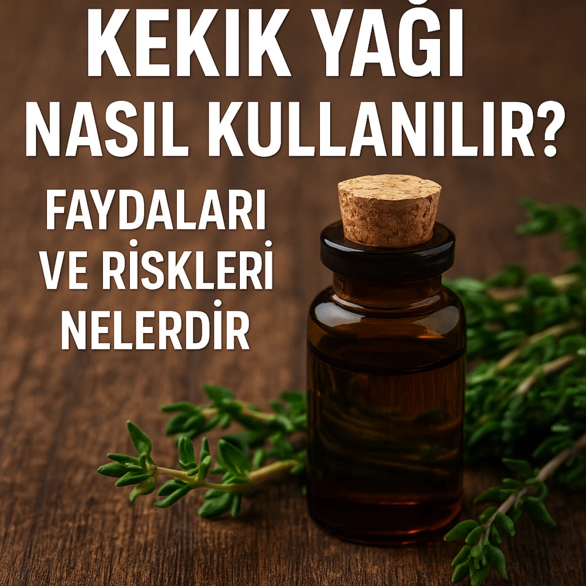 Kekik Yağı Nasıl Kullanılmalı?