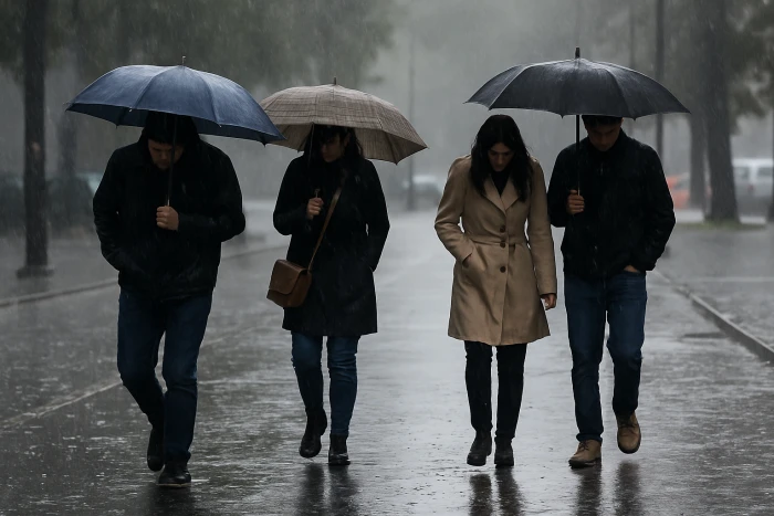 Meteoroloji’den Kuvvetli Yağış Ve Fırtına Uyarısı: Sel Tehlikesi Var