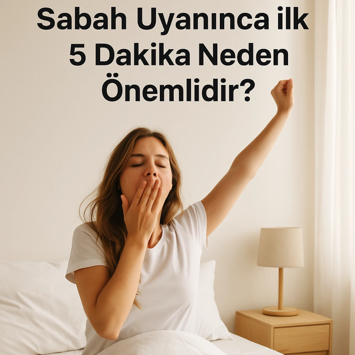 Sabah Uyanınca İlk 5 Dakika Neden Önemlidir? 