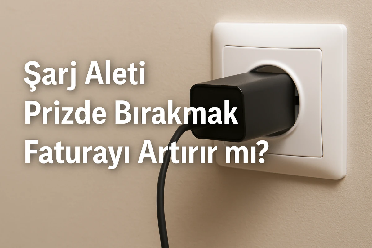 Şarj Aleti Prizde Bırakmak Faturayı Artırır mı?