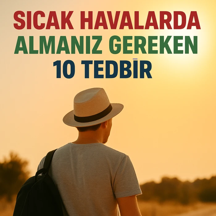 Sıcak Havalarda Almanız Gereken 10 Önemli Tedbir