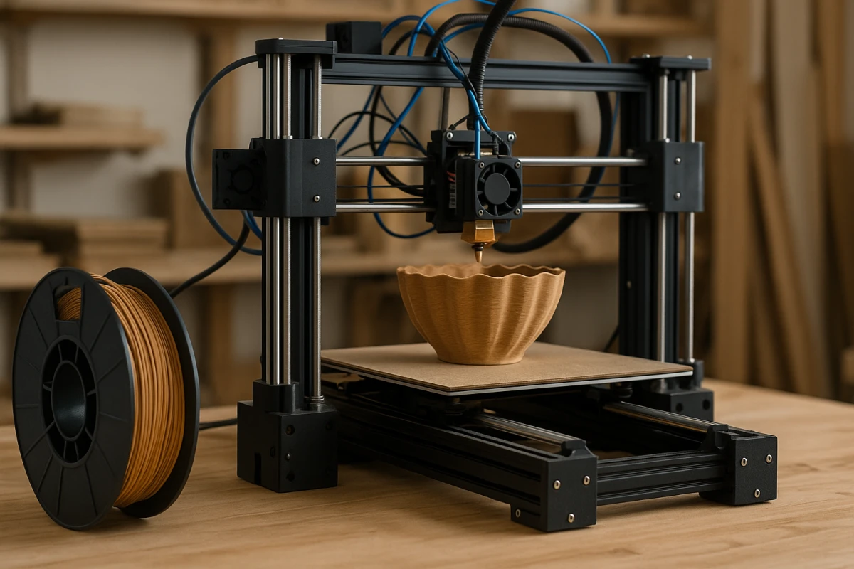 Yeni Nesil Zanaatkârlar: 3D Yazıcıyla Ahşap İşleyenler